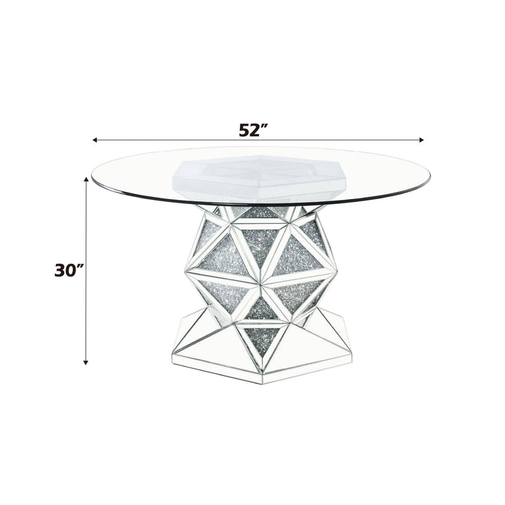 Noralie - Dining Table - Silver