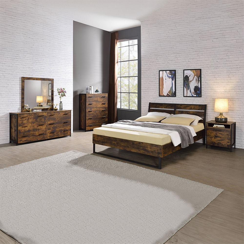 Juvanth - Chest - Rustic Oak & Black