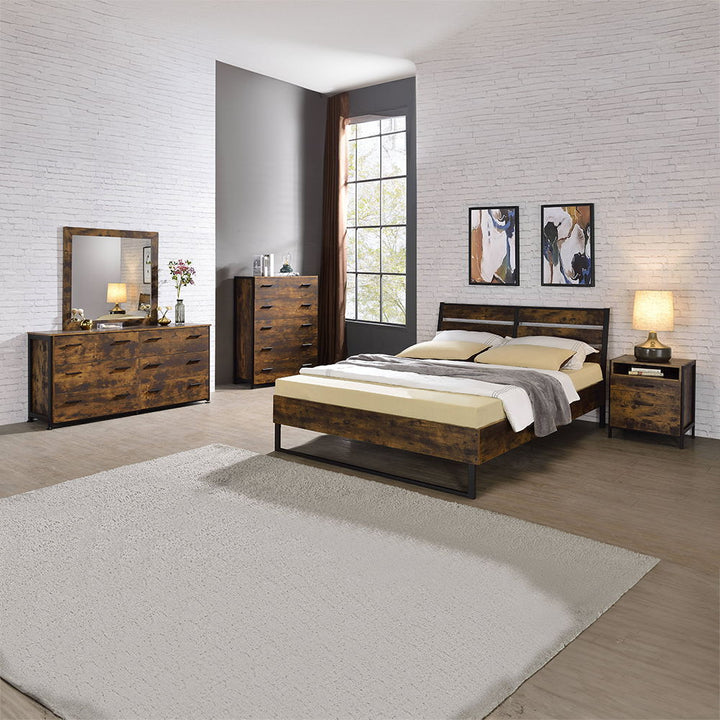 Juvanth - Chest - Rustic Oak & Black