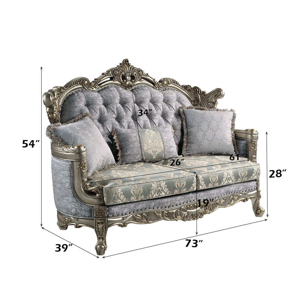 miliani-loveseat-with-3-pillows-fabric-antique-bronze