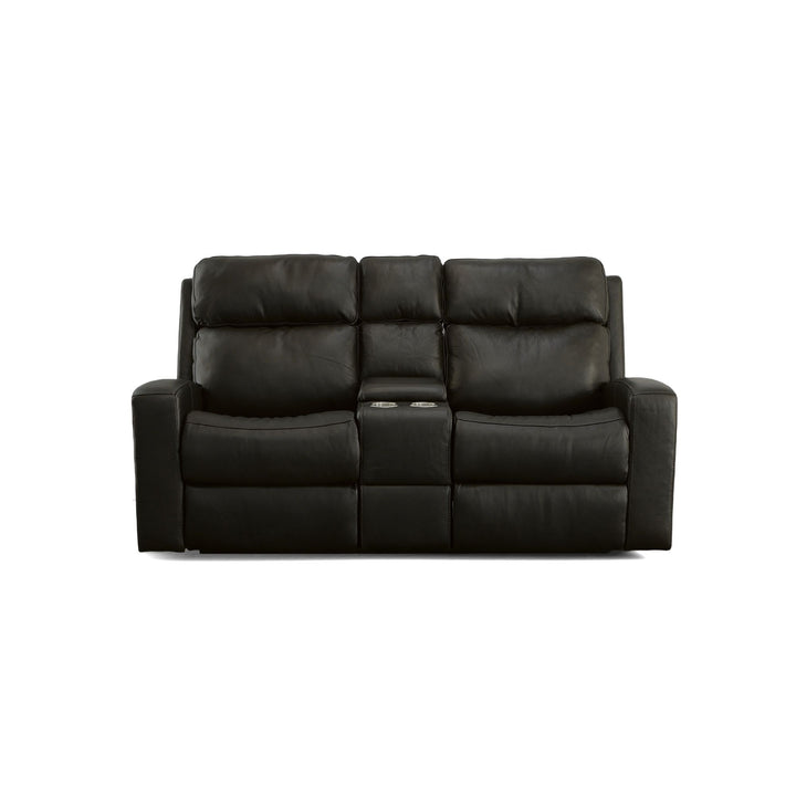 Cody Power Reclining Loveseat With Console &amp; Power Headrests Shadow