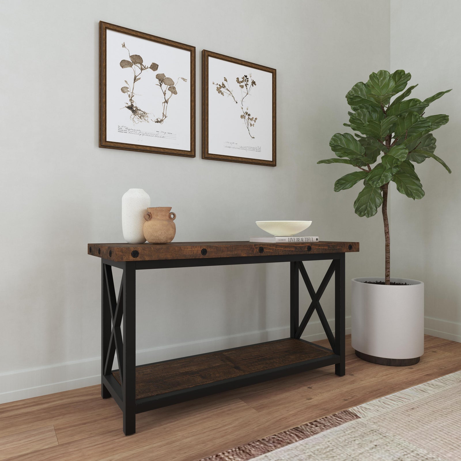 flexsteel-6722-04-carpenter-sofa-table-dark-brown