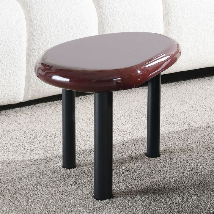 Eddie - End Table - Red High Gloss