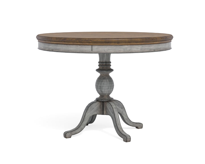 flexsteel-w1147-836-plymouth-round-counter-table-gray