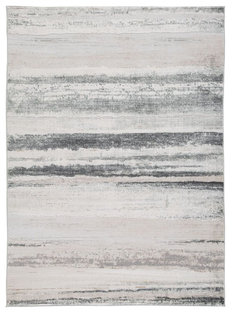 Abanett - 5' x 7' Rug - Gray