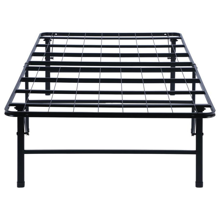 Mabel - Metal Twin Mattress Support Platform Bed - Black