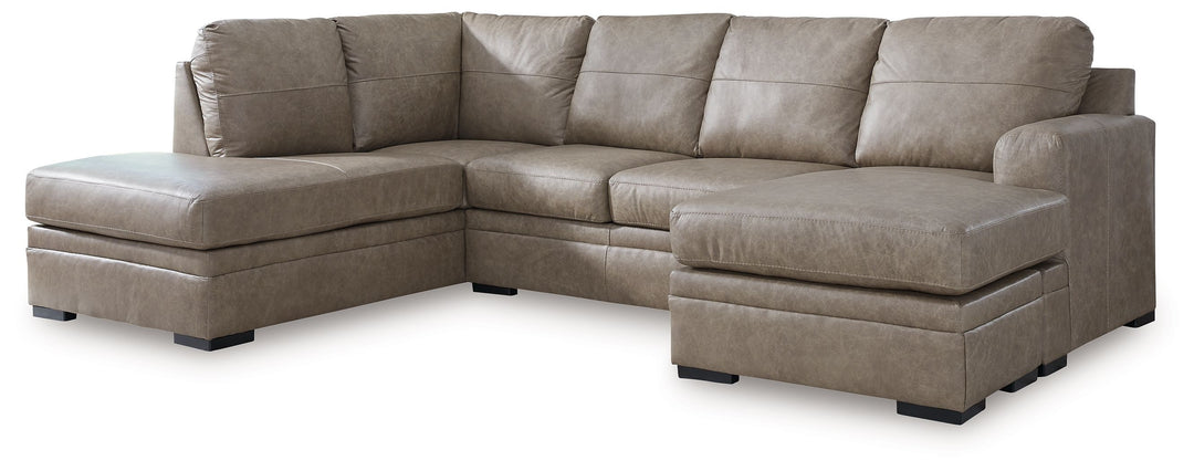 Amuleto - 2-Piece Sectional With Laf Corner Chaise - Desert by Ashley Furniture product image