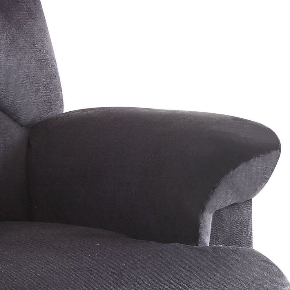 Arcadia - Woven Motion Recliner - Black