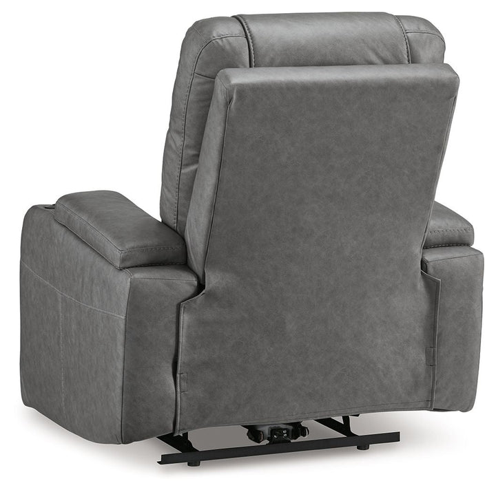 Schooner Rocks - Power Recliner / Adj Headrest - Slate