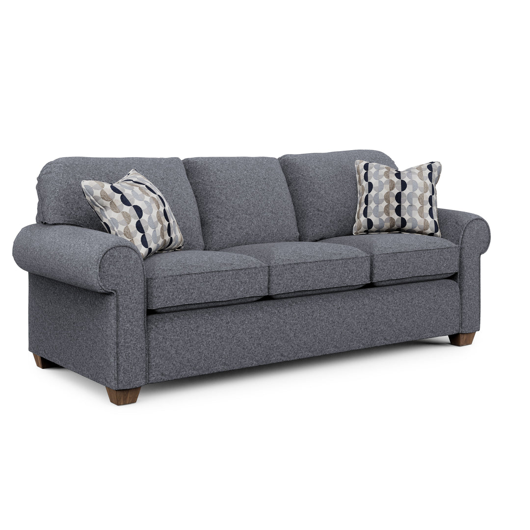 Flexsteel 5535-31 Thornton  Fabric Sofa  Dark Gray