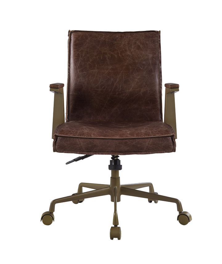 Attica - Office Chair - Espresso Top Grain Leather