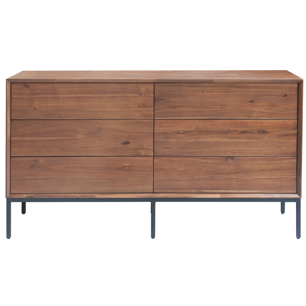 Hathaway Dresser 6 Drawers - Newton Brown - view 3