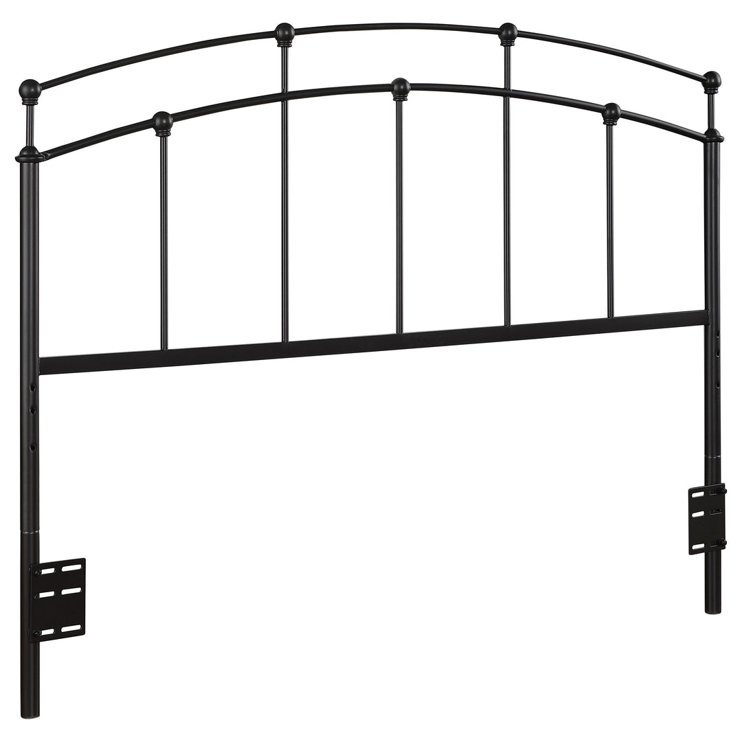 Coaster Furniture 300190QF Bryant Metal Queen or Full Open Frame Headboard Black