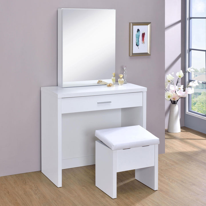 coaster-furniture-300290-harvey-vanity-set-with-lift-top-stool-white