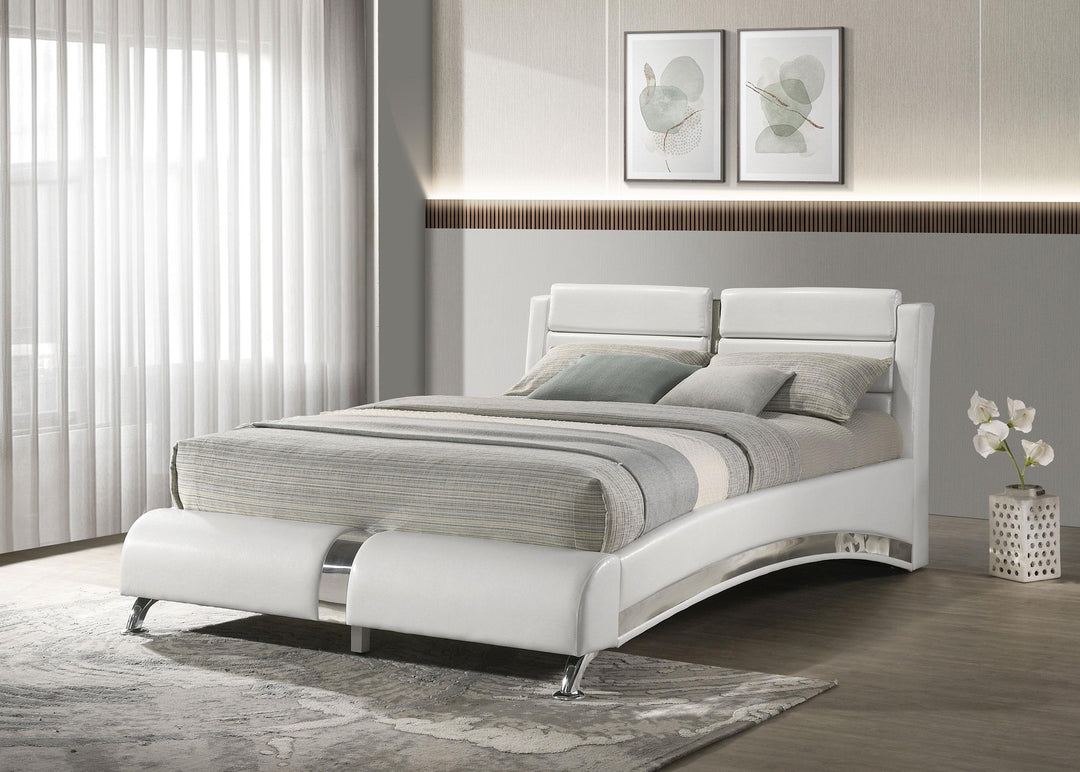 coaster-furniture-300345q-jeremaine-upholstered-queen-sleigh-bed-white