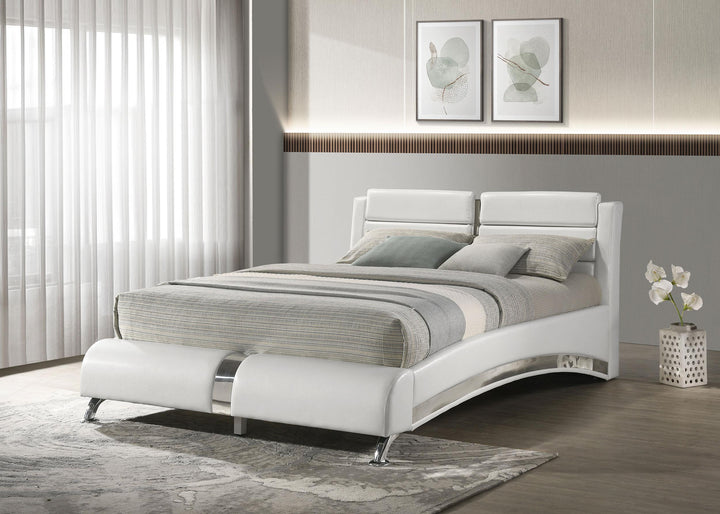 coaster-furniture-300345q-jeremaine-upholstered-queen-sleigh-bed-white