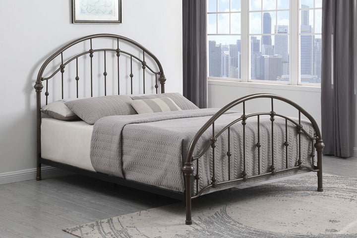 coaster-furniture-300407q-rowan-metal-queen-open-frame-bed-dark-bronze