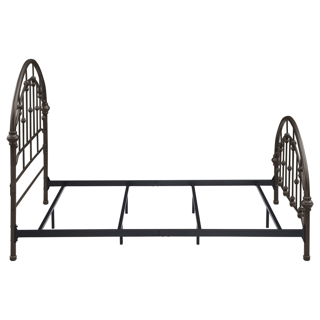 Coaster Furniture 300407Q Rowan Metal Queen Open Frame Bed Dark Bronze