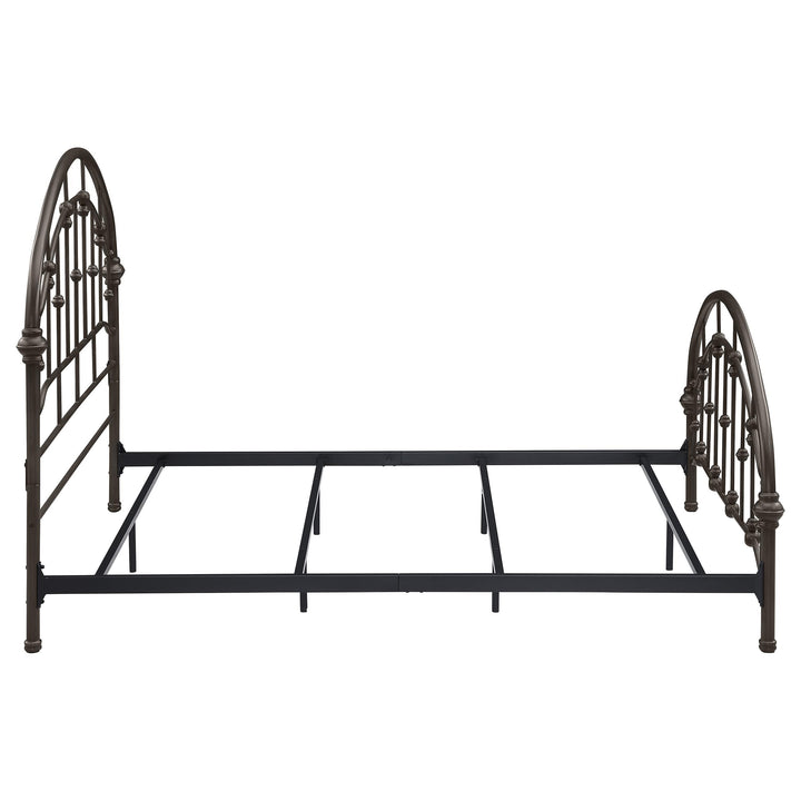 Coaster Furniture 300407Q Rowan Metal Queen Open Frame Bed Dark Bronze