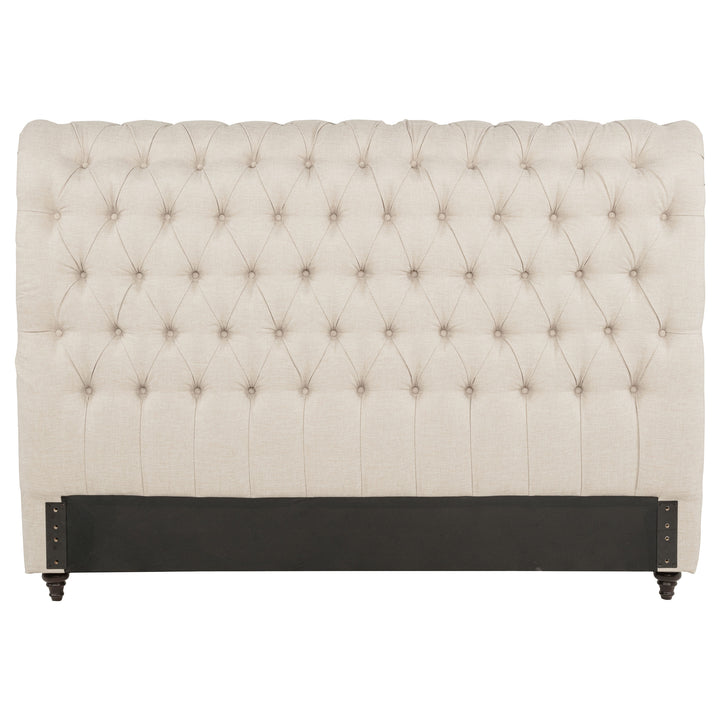 Devon - Upholstered Full Panel Headboard - Beige