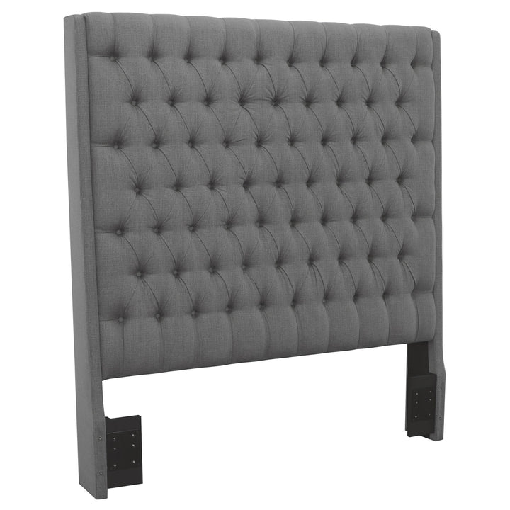 coaster-furniture-300621keb1-camille-upholstered-eastern-king-panel-headboard-grey