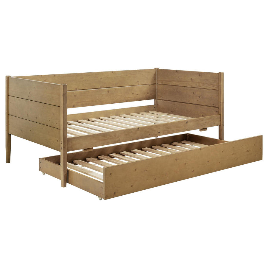 Coaster Furniture 300685 Calinda Wood Twin Daybed With Trundle Natural