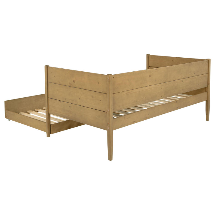 Coaster Furniture 300685 Calinda Wood Twin Daybed With Trundle Natural