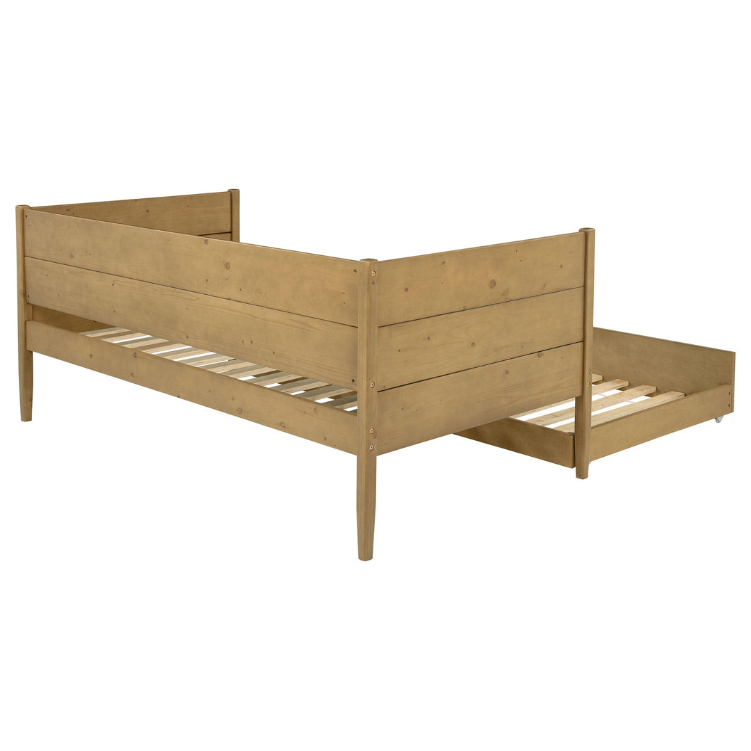 Coaster Furniture 300685 Calinda Wood Twin Daybed With Trundle Natural