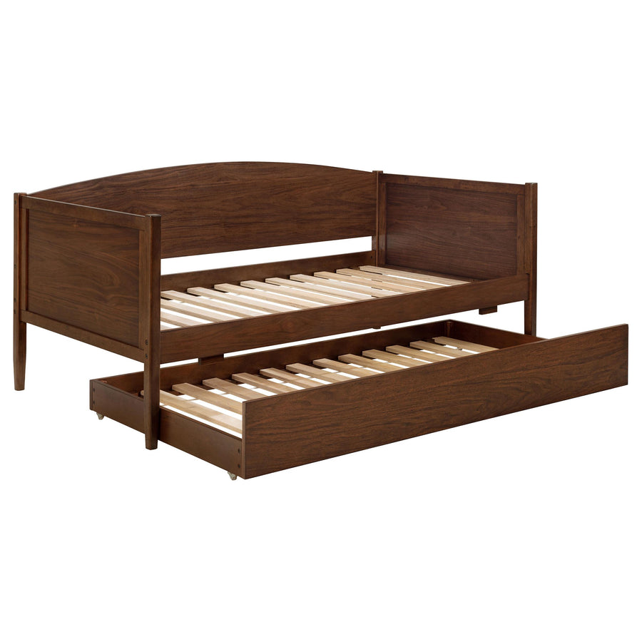 Coaster Furniture 300686 Bozeman Wood Twin Daybed With Trundle Medium Walnut