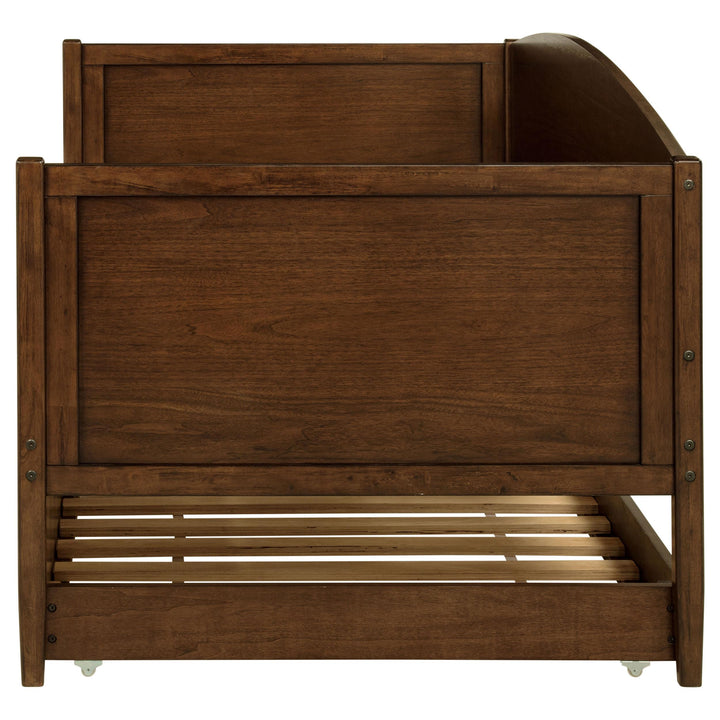 Coaster Furniture 300686 Bozeman Wood Twin Daybed With Trundle Medium Walnut