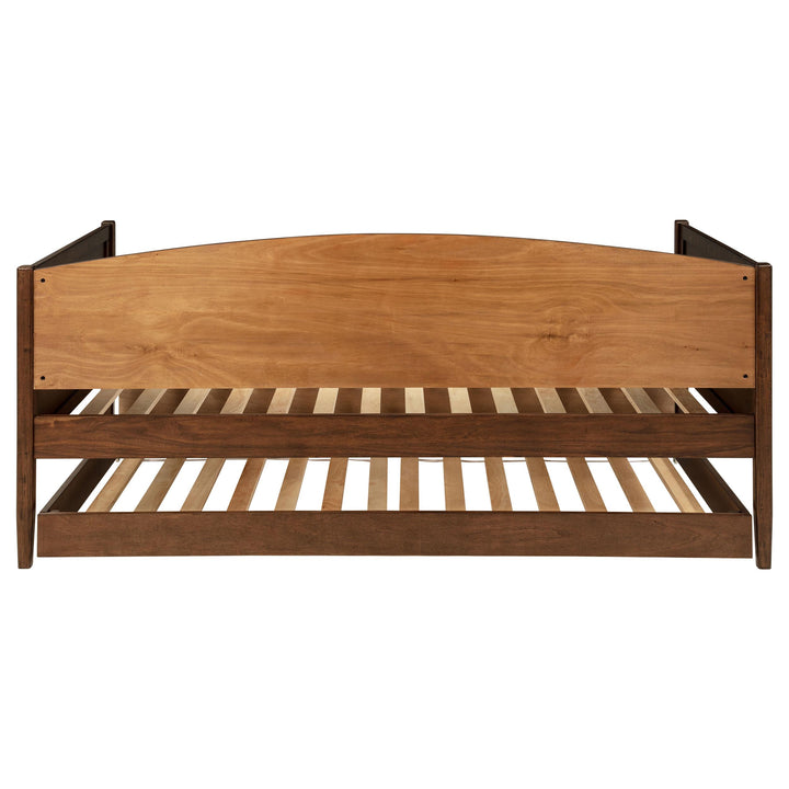 Coaster Furniture 300686 Bozeman Wood Twin Daybed With Trundle Medium Walnut