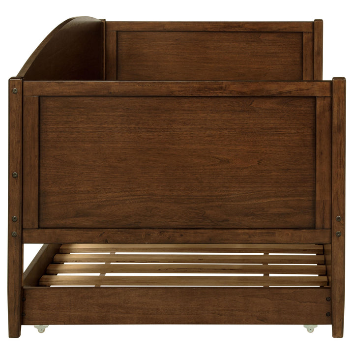 Coaster Furniture 300686 Bozeman Wood Twin Daybed With Trundle Medium Walnut