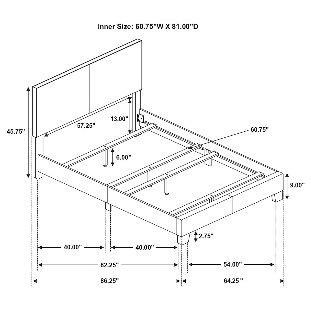 Coaster Furniture 300762Q-S5 Dorian 5-piece Queen Bedroom Set Dark Cocoa