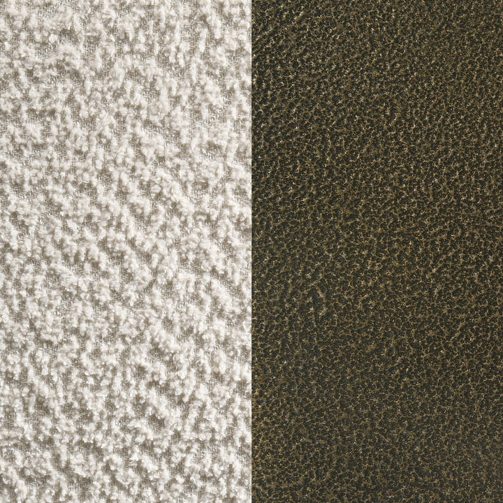 Coaster Furniture 300834Q Monroe Upholstered Queen Canopy Bed Vanilla