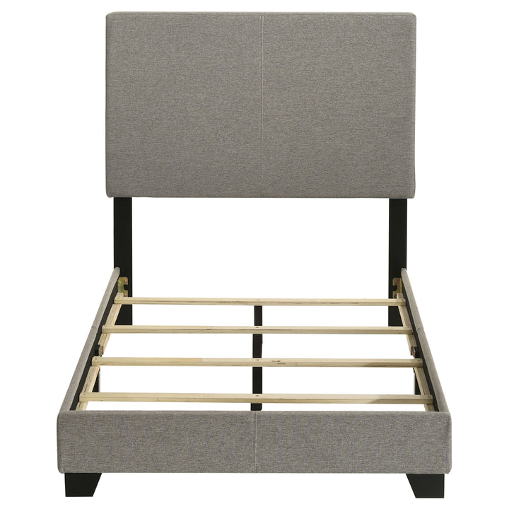 Dorian - Fabric Upholstered Twin Panel Bed - Taupe