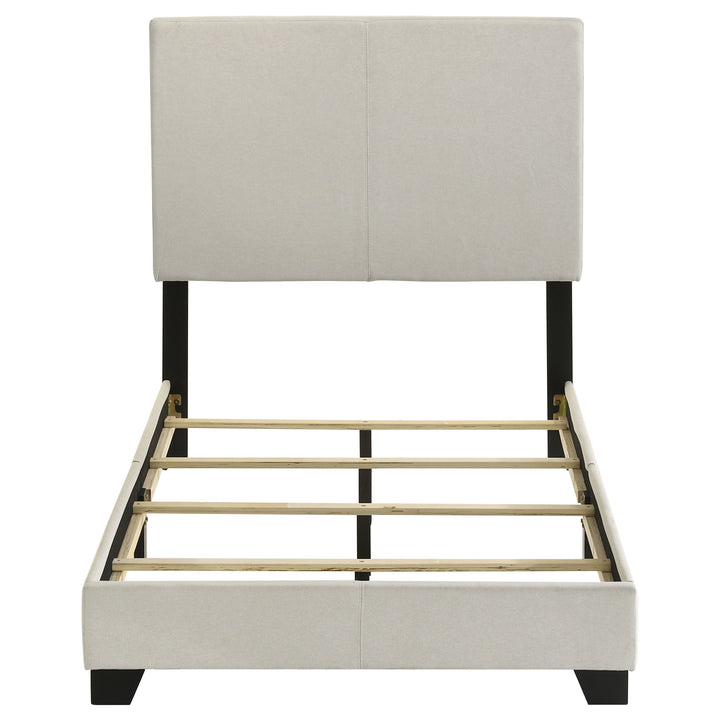 Dorian - Fabric Upholstered Twin Panel Bed - Cream