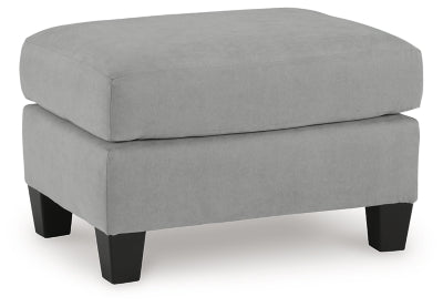 Adlai Ottoman - Gray | Ashley Furniture