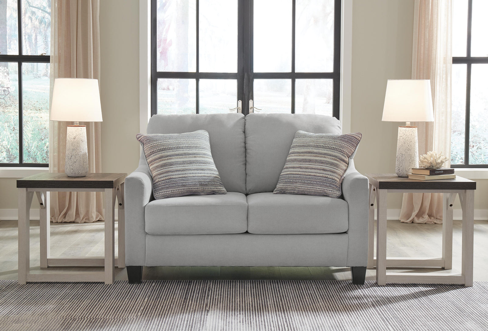 Adlai Loveseat - Gray (2)