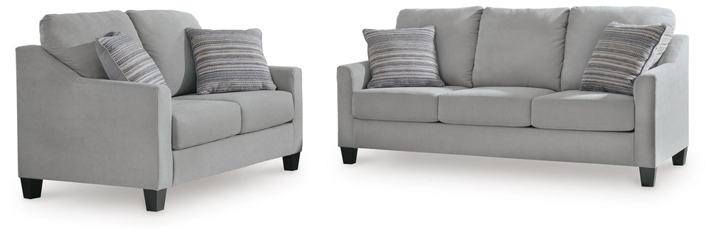 Adlai Sofa and Loveseat - Shadow (2)