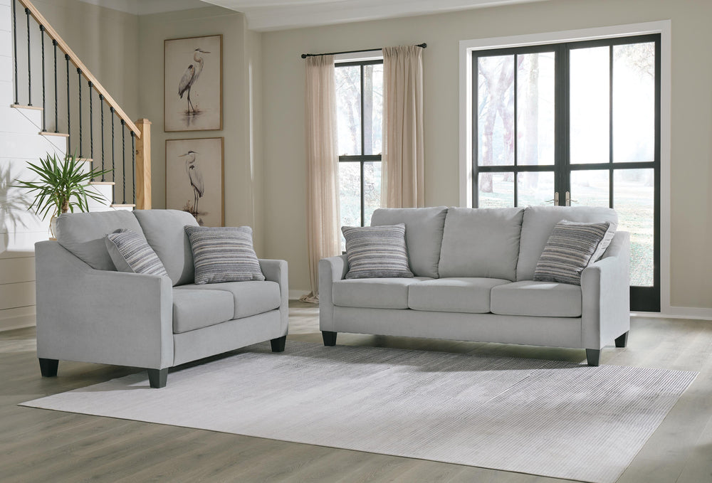 Adlai Sofa and Loveseat - Shadow (1)