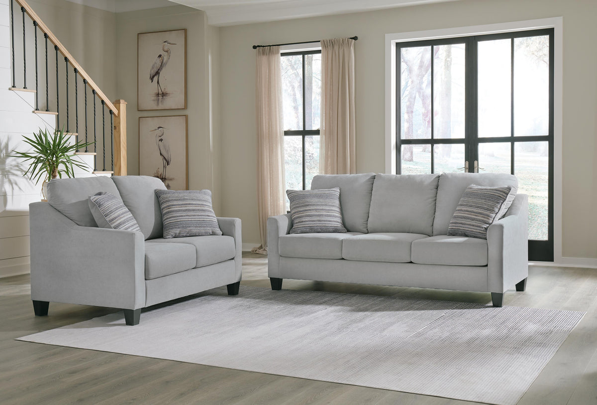 Adlai Sofa and Loveseat - Shadow (1)