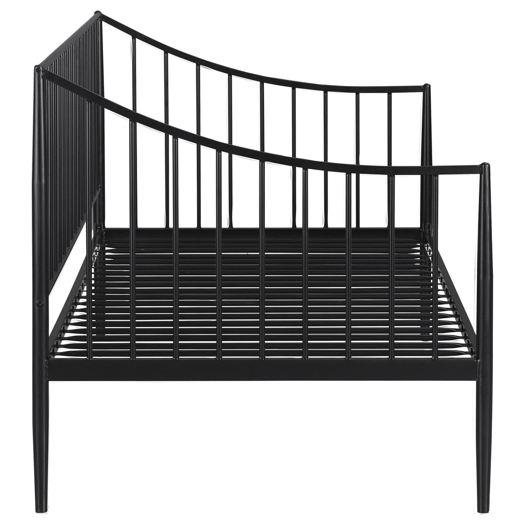 Coaster Furniture 301056 Newbury Metal Twin Daybed Bed Frame Matte Black