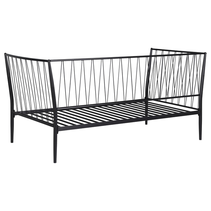 Coaster Furniture 301057 Richland Metal Twin Daybed Bed Frame Matte Black