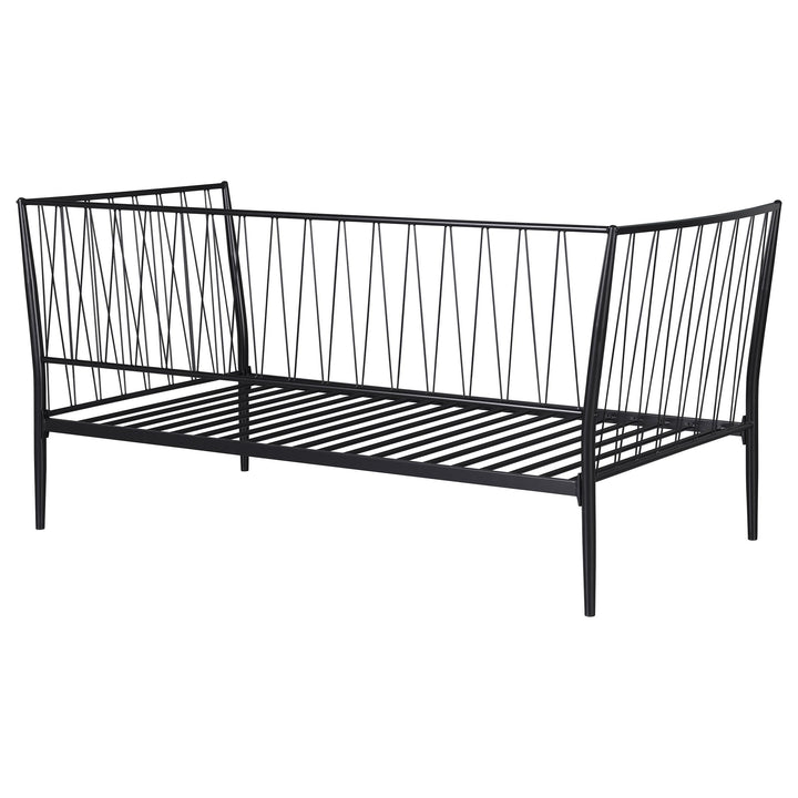 Coaster Furniture 301057 Richland Metal Twin Daybed Bed Frame Matte Black