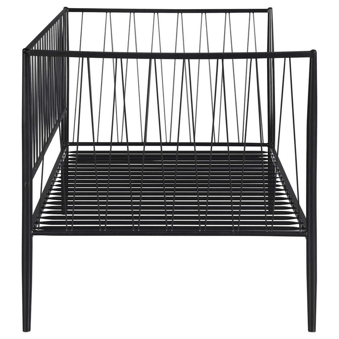 Coaster Furniture 301057 Richland Metal Twin Daybed Bed Frame Matte Black