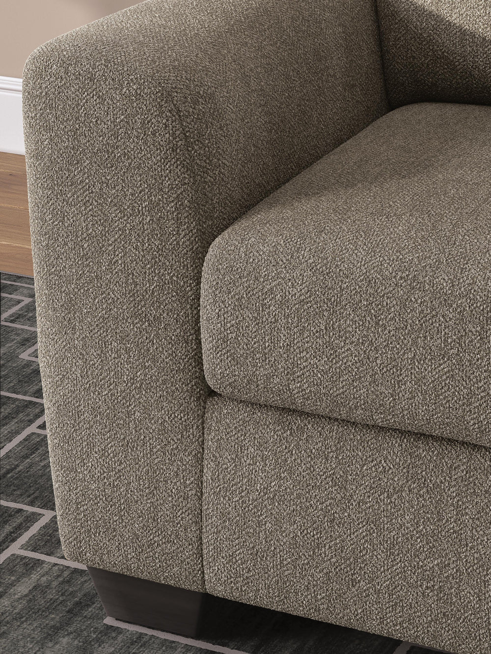 Triston-Peaks Oversized Chair - Beige (7)