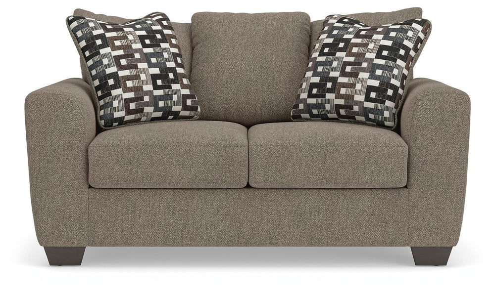 Triston-Peaks Loveseat - Beige (3)