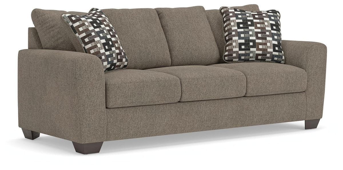 Triston-Peaks Queen Sofa Sleeper - Beige (1)