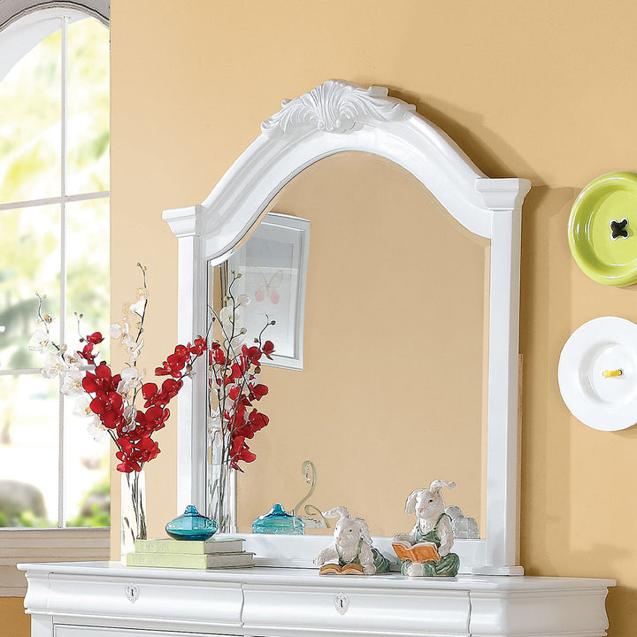 Estrella Mirror in White