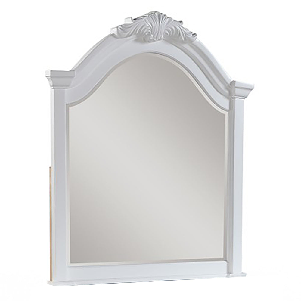 Estrella Mirror in White
